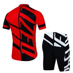 Verão Ciclismo Jersey Set, Uniforme da bicicleta, Camisolas de bicicleta de estrada, MTB bicicleta desgaste, roupa respirável, novo, 2022 - Image 2