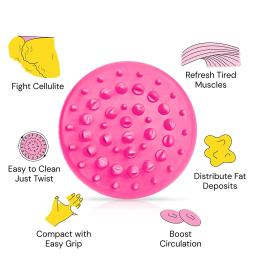 Massager anti celulite do silicone, purificador do chuveiro do corpo, removedor das celulites-melhore a circulação, distribua o depósito gordo, massager do corpo - Image 5
