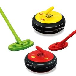 Elétrico Suspenso Curling Toy Set, Bola Light Shuttle, Hóquei, Esportes Indoor, Brinquedos Educativos para Crianças, Presente do Kid - Image 2