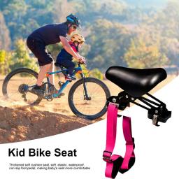 Novo destacável frente montado crianças mtb assento da bicicleta universal mountain bike assento dianteiro esteira crianças cadeira de segurança sela - Image 1