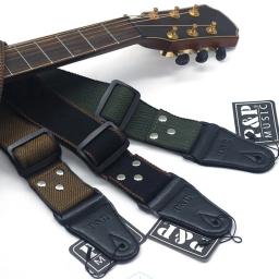 Correia de guitarra de algodão puro, ajustável para guitarra elétrica, acústica, folk, baixo, cintas de guitarra, acessórios musicais, personalidade - Image 2
