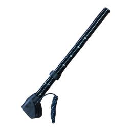 Extensão de alumínio Windsurf com colar deslizante e corda, liberação rápida, mastro magro, Windsurf ajustável, preto, 34cm - Image 2