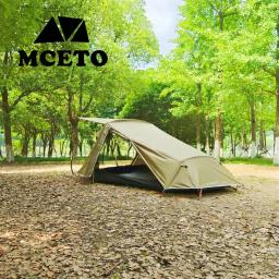 Túnel Ultraleve Tenda com Fundo, Impermeável, Camada Dupla, Exterior, Acampamento, Caminhadas, Mochila, Viagem, 2 Pessoas - Image 3