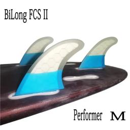 Bilong fcs ii tri fin performer m ou l propulsor fibra de vidro prancha fin skimboard acessórios quilhas surf wakeboard - Image 3