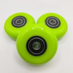 Frete grátis roda de skate agressiva 58x24mm 90A 8 pçs/lote cor verde 58mm - Image 4
