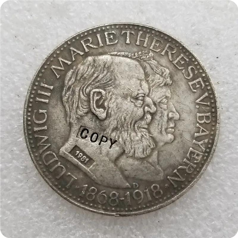Moeda do Reich do Sonho Alemão, 3 MARCOS, 1920, Reich Alemão, Moeda RARA - Image 1