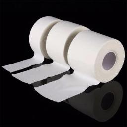 1PC Medical Waterproof Algodão Branco Boxe Fita Adesiva Strain Lesão Care Support Sport Binding Physio Muscle Elastic Bandage - Image 5