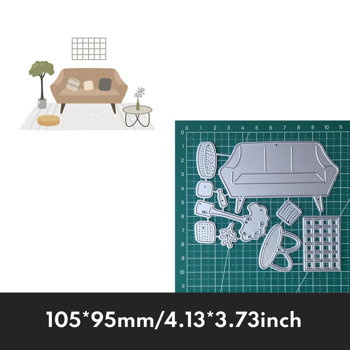 Papel artesanal morre cortado para fazer cartões, viver e móveis para casa, Scrapbooking DIY, gravação em metal, novo, 2024 - Image 1