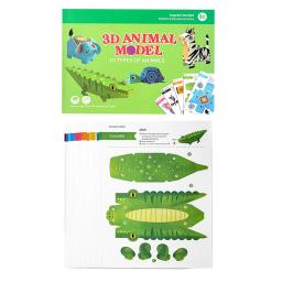 Tridimensional Animais Origami Para Crianças 16 Folhas Artesanato DIY Origami Paper Kit Jardim de Infância Crianças Jogo Presente Idades 3-12 - Image 4
