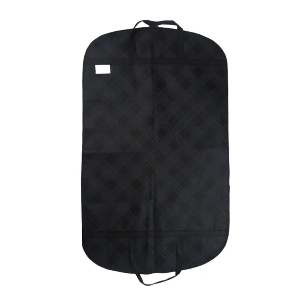 Saco de armazenamento de roupas de uso duplo, capa de poeira para casamento, artesanato grosso não tecido, sacos de cabide de viagem - Image 1