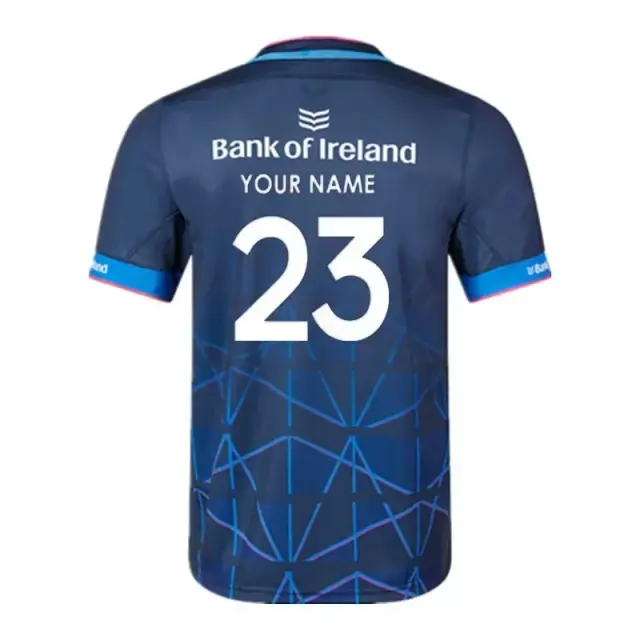 Jersey de Rugby Masculino Personalizado com Nome e Número - Alta Qualidade para Treinos e Jogos, Tamanhos de S a 5XL, 2024