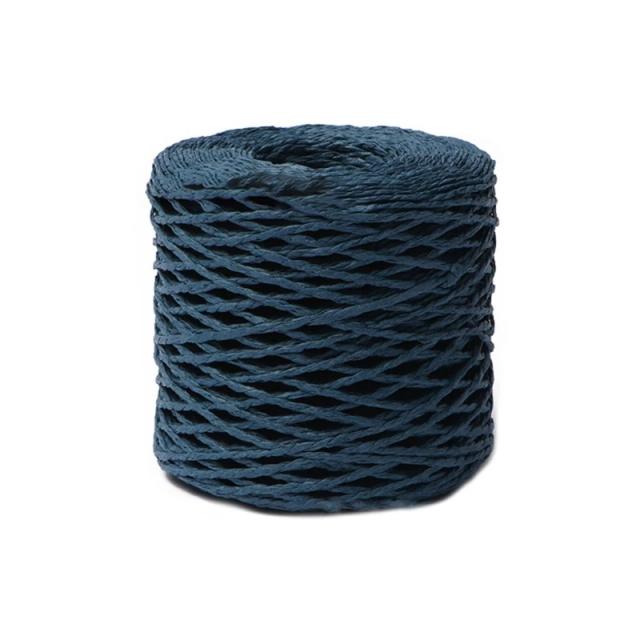 Fios de Algodão Raffia Multifuncionais para Tricô e Crochê - 150m de Fio Colorido para Seus Projetos DIY