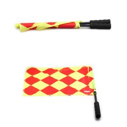 Futebol árbitro bandeira com apito moeda, Match Equipment Kit, vermelho e amarelo cartão ferramenta, futebol profissional, futebol - Image 2
