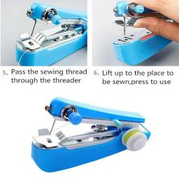 Máquina De Costura Portátil Portátil Dispositivo De Costura Para Iniciantes, Ferramenta De Costura Para Roupas, Para Todo O Propósito - Image 3
