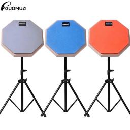 Snare Drum Prática Pad para bateria, dupla face, silencioso, Drum Pad com duas superfícies, 8 em - Image 1