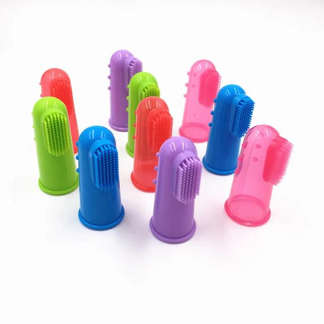 Escova de Dentes Super Macia para Pets - Ideal para Cães e Gatos, Combate Mau Hálito e Tártaro - Suprimentos de Limpeza Dentária 5.5x2.2cm