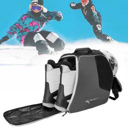Portátil botas de neve de esqui no gelo saco acessórios profissional sapatos de patinação saco de armazenamento unisex antiderrapante para capacete de esqui óculos luvas - Image 4