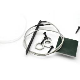 Captador passivo para guitarra acústica, equalizador de EQ, Volume e Tom Control com captador Piezo, 2 bandas, 1 conjunto - Image 6