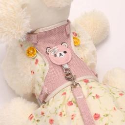 Pet Dog Tração Corda, Pequeno Dog Collar Universal Walking Cat Rope, Pequeno Urso Mochila, Glow Tanque, Peito Pet Carrier Leash - Image 2