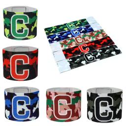 Camuflagem capitão braçadeira, futebol Match C-line braçadeira, envolto estilo, atacado, 1pc - Image 1