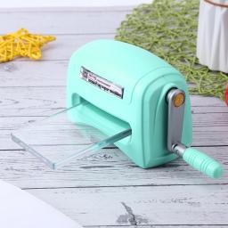 Máquina cortada de artesanato, Scrapbook portátil Die Cutter, Ferramenta artesanal com placa de apoio de plástico para cartão Scrapbooking, DIY - Image 2