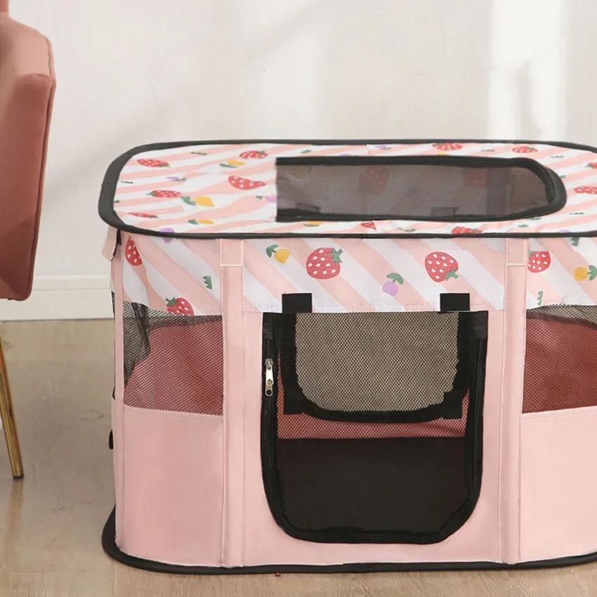 Rectangular Folding Cat Delivery Room, Gaiola Tent Especial, Pet Products Supplies, Acessórios para o bebê Gatos Esperando - Image 1