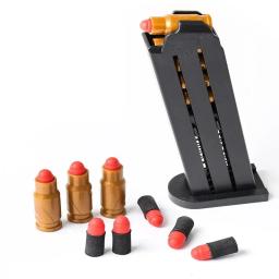 Arma de brinquedo bala macia para meninos e meninas, espuma dardos, Shell ejeção, Desert Eagle, Airsoft pistola, jogos ao ar livre - Image 5