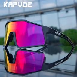 Kapvoe Ciclismo Óculos Polarizados MTB Road Bike Óculos UV400 Óculos De Proteção Ultra Light Sport Eyewear Equipment - Image 1
