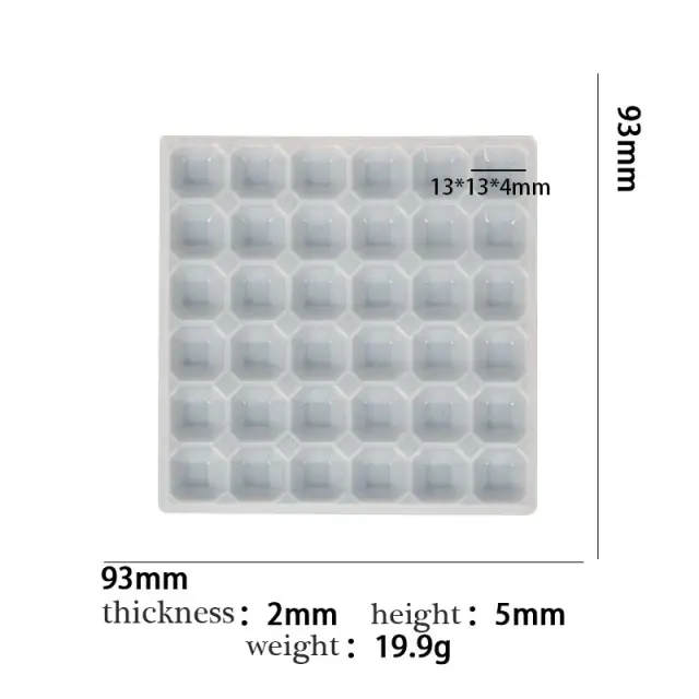 Mosaico Criativo: Kits de Quebra-Cabeça DIY em Silicone para Crianças com Moldes Redondos, Quadrados e Estrelas
