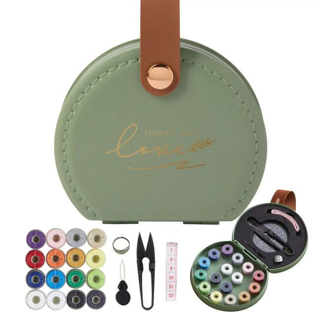 Mini Kits de Costura para Reparos: Organizador DIY de Emergência com Acessórios e Agulhas