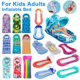 Cama inflável para piscina, rede aquática, prancha de surfe, cama flutuante, brinquedos aquáticos para crianças e adultos, verão - Image 2