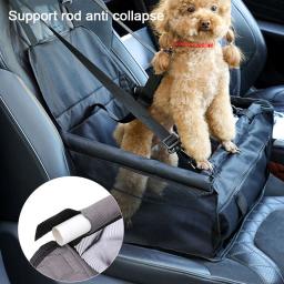 Dog Car Seat Cover for Pet, Folding Hammock, Pet Carriers Bag, Cesta de transporte para gatos, Estável, Viagem - Image 2