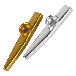 Metal Kazoo Instrumentos Musicais com Tubo de Papel, Simples e Fácil de Aprender, Flauta Film Presente, 20 Pcs - Image 6