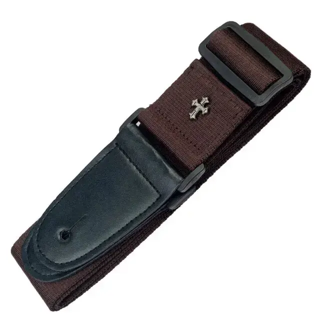 Correia Vintage para Guitarra Elétrica e Acústica - Estilo Folk com Design Exclusivo e Acessórios Personalizados