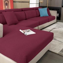 LEVIVEI-Jacquard Sofa Seat Cushion Cover, Sofá Capas para Sofás, Anti-Poeira, Slipcover Removível, Protetor de Móveis, Crianças, Animais - Image 5
