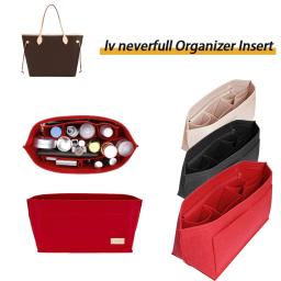 Inserção organizadora de bolsa para bolsas, organizador de bolsa de feltro para bolsa e bolsa, inserção organizadora de sacola, para lv neverfull - Image 1