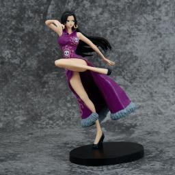 Uma peça anime boa hancock figuras brinquedos gk cobra princesa figura de ação 21cm sexy cheongsam menina boneca estatuetas estátua - Image 6