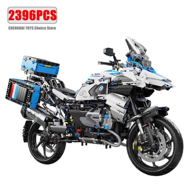 MOC 1:5 Motorcycle City Sports Racing Moc Modular Building Blocks
