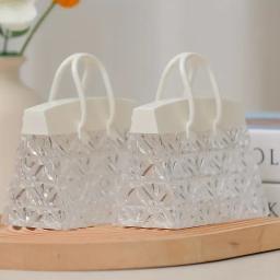 Crystal Tote LED Night Light, alimentado por bateria com efeitos visuais 3D, criar uma atmosfera acolhedora, adequado para decoração de festa - Image 5