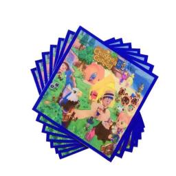 Descartável Disney Animal Crossing Party Supplies, Tema Presente, Copos, Guardanapos, Pull Flag, Bolo Set, Presentes - Image 4