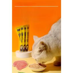 Carne fresca alta proteína gato comida, Grass Staple Cat Food, Grávida Gatos Nutrição Tiras, Nutritious Kittens - Image 5