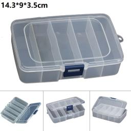 1 pçs parafusos de ferramenta de plástico caixa de armazenamento ic organizador de artesanato pequena parte recipiente caso para peças de ferramentas de armazenamento - Image 6