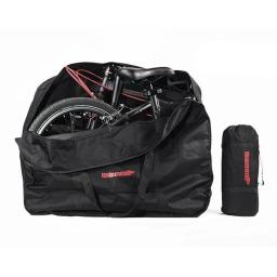 Folding Bike Carry Bag, Bolsa de transporte de bicicleta, Pacote de ombro de armazenamento, Cycle Carry Handbag, Acessórios, Pack, Acessórios, 14-20 - Image 4