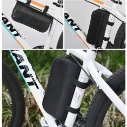 Kit de reparo multifuncional de bicicleta, kit de reparo de pneus, inflador, chave de reparo, ferramentas de reparo de mountain bike, conjunto de ferramentas mtb com bolsa - Image 3