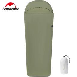 Naturehike-Camping saco de dormir térmico, inserção múmia, forro de veludo, mini forro, verão saco de dormir, saco ultraleve - Image 6
