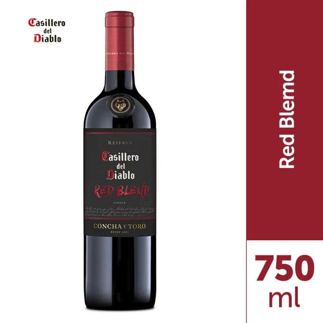 Descubra o Sabor do Vinho Chileno Casillero Del Diablo Reserva Red Blend 750ML