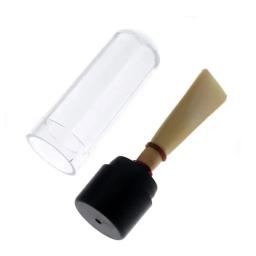 Palhetas de fagote bocal com caso, bocal, dureza média, instrumento musical, sopros, acessórios, 1pc - Image 4