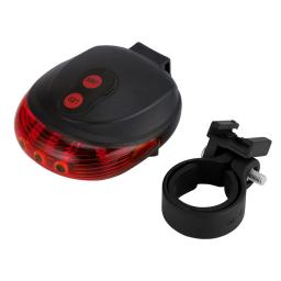 À prova dwaterproof água bicicleta ciclismo luzes traseiras led laser aviso de segurança luzes da bicicleta cauda acessórios da bicicleta luz - Image 1