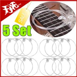 Cordas ukulele nylon para ukulele, acessórios para instrumentos musicais, 4 partes um conjunto, havaí, 4 peças - Image 1