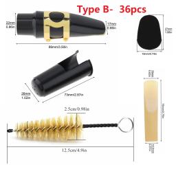 Kits de limpeza saxofone multifuncional, almofadas bocal, clarinete sax, ferramentas de limpeza instrumentos, 10, 28, 36pcs, Lot - Image 6